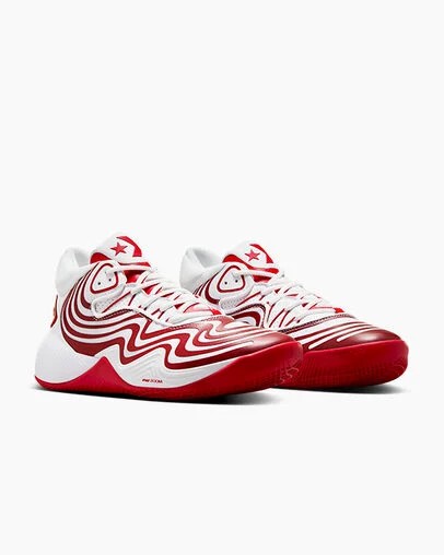 Converse All Star BB Shift CX Women Basketball Shoes White / Red / White NZ | C-68012499