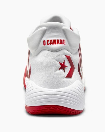 Converse All Star BB Shift CX Women Basketball Shoes White / Red / White NZ | C-68012499