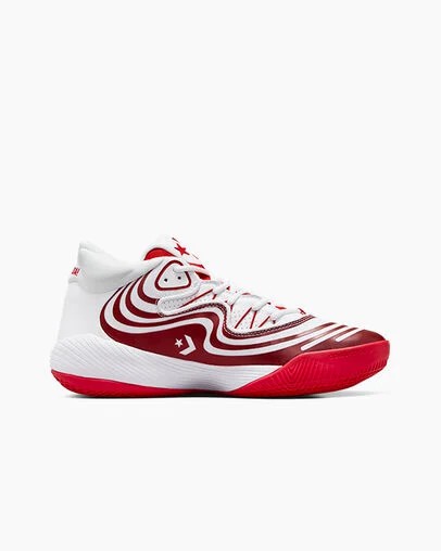Converse All Star BB Shift CX Women Basketball Shoes White / Red / White NZ | C-68012499