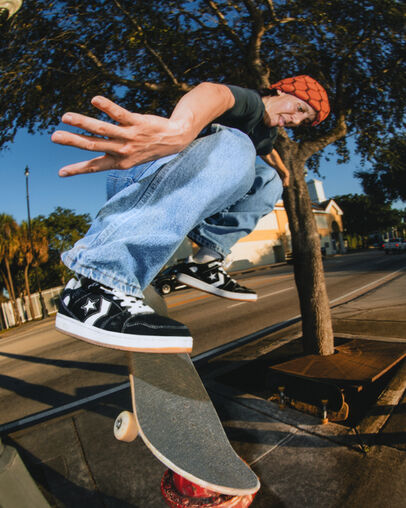 Converse CONS AS-1 Pro Men Skate Shoes Black / White NZ | C-07964259