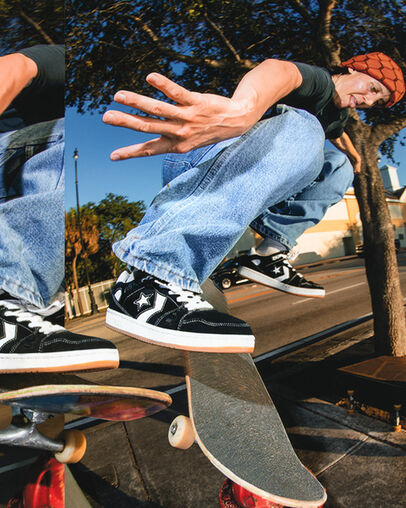 Converse CONS AS-1 Pro Men Skate Shoes Black / White NZ | C-07964259