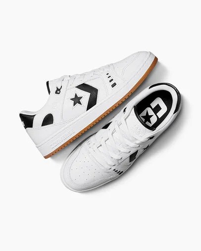 Converse CONS AS-1 Pro Men Skate Shoes White / Black NZ | C-67921849
