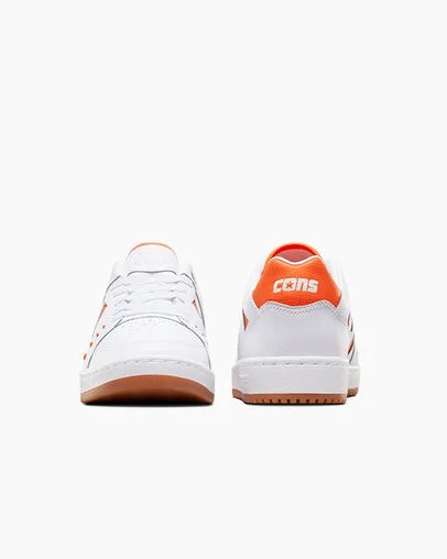 Converse CONS AS-1 Pro Men Skate Shoes White / Orange NZ | C-09126359