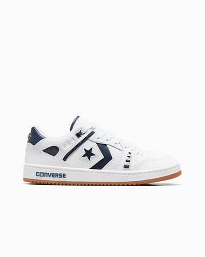 Converse CONS AS-1 Pro Women Skate Shoes White / Navy NZ | C-21089649