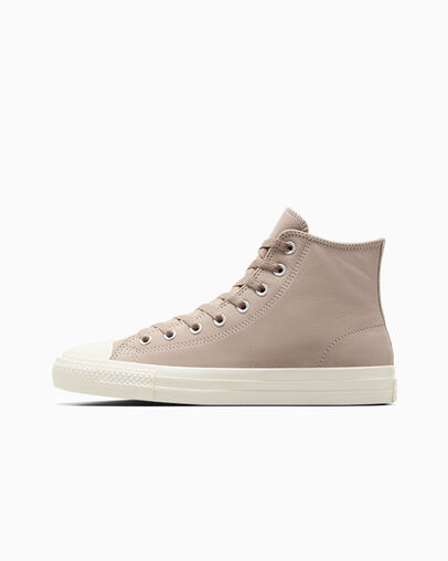 Converse CONS Chuck Taylor All Star Pro Nubuck Men Sneakers Beige White NZ | C-31750469
