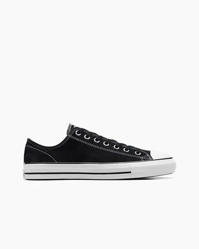 Converse CONS Chuck Taylor All Star Pro Suede Women Skate Shoes Black / White NZ | C-94368709