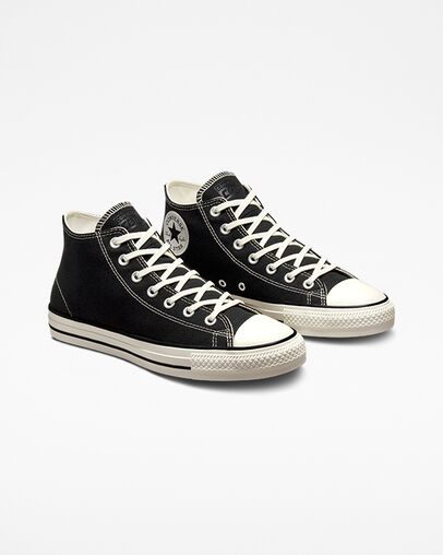 Converse CONS Chuck Taylor All Star Pro Cut Off Men Skate Shoes Black NZ | C-17283649