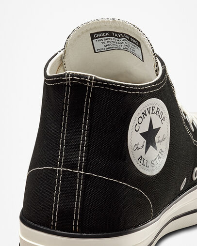 Converse CONS Chuck Taylor All Star Pro Cut Off Men Skate Shoes Black NZ | C-17283649