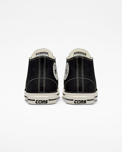 Converse CONS Chuck Taylor All Star Pro Cut Off Men Skate Shoes Black NZ | C-17283649