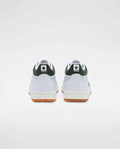 Converse CONS Fastbreak Pro Leather Men Skate Shoes White / Deep Turquoise NZ | C-54210789
