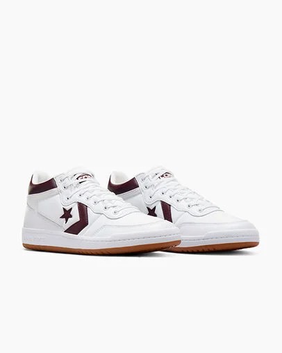 Converse CONS Fastbreak Pro Leather & Nylon Women Boots White NZ | C-98437129