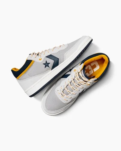 Converse CONS Fastbreak Pro Men Canvas Shoes Grey / Grey NZ | C-79416539
