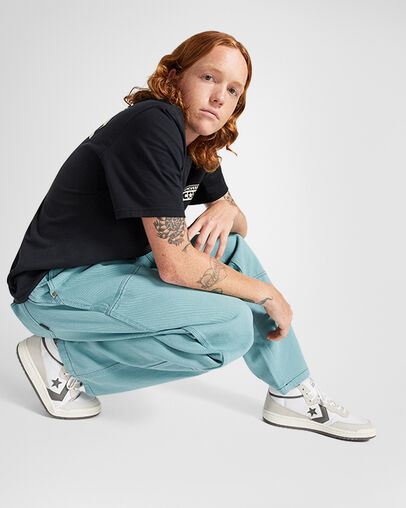 Converse CONS Fastbreak Pro Suede Nylon Women Skate Shoes White / Grey NZ | C-91620439