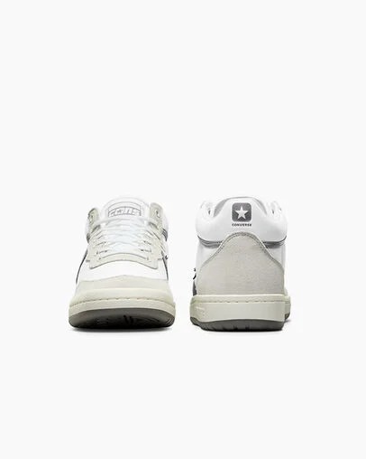Converse CONS Fastbreak Pro Suede Nylon Men Skate Shoes White / Grey NZ | C-83460919