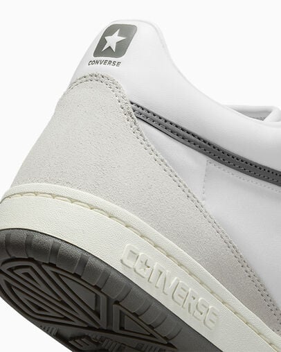 Converse CONS Fastbreak Pro Suede Nylon Men Skate Shoes White / Grey NZ | C-83460919