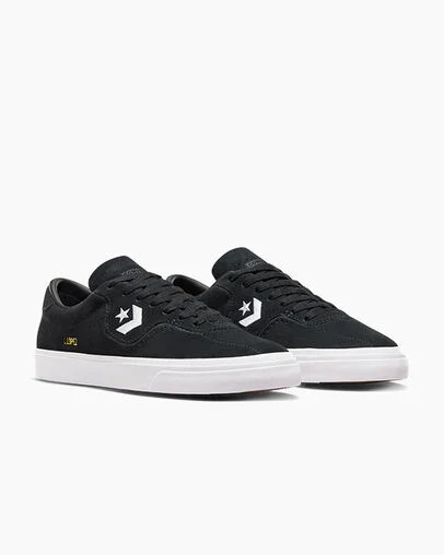 Converse CONS Louie Lopez Pro Suede Men Skate Shoes Black / White NZ | C-74651209