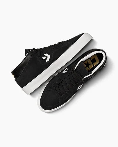 Converse CONS Louie Lopez Pro Suede and Leather Men Skate Shoes Black / White NZ | C-51239809