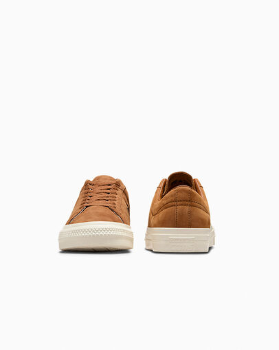 Converse CONS One Star Pro Nubuck Men Skate Shoes Brown NZ | C-54271639
