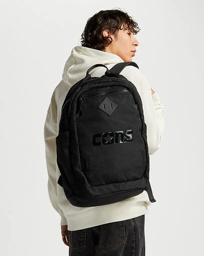 Converse CONS Seasonal Men Backpacks Black NZ | C-21085469