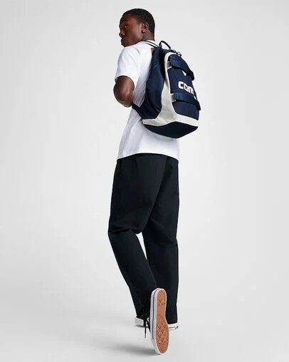 Converse CONS Seasonal Men Backpacks Navy NZ | C-21694709