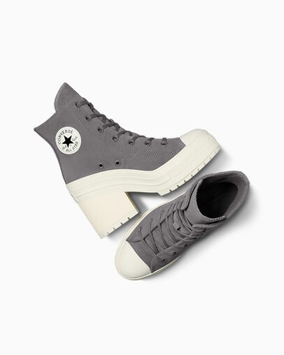 Converse Chuck 70 De Luxe Heel Women Platform Shoes Grey NZ | C-69572419