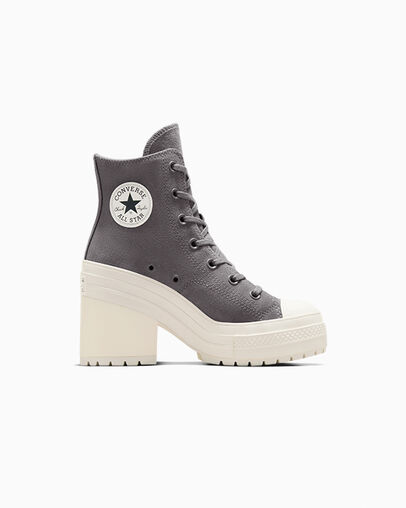 Converse Chuck 70 De Luxe Heel Women Platform Shoes Grey NZ | C-69572419