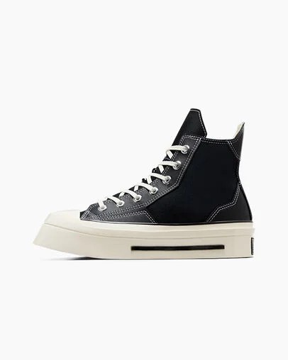 Converse Chuck 70 De Luxe Squared Men Sneakers Black NZ | C-41376289