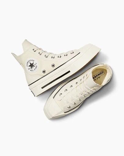 Converse Chuck 70 De Luxe Squared Men Sneakers White NZ | C-27153499