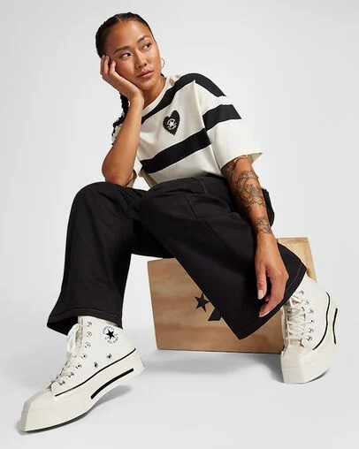 Converse Chuck 70 De Luxe Squared Women Sneakers White NZ | C-59032649