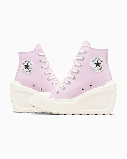 Converse Chuck 70 De Luxe Wedge Women Sneakers Purple / Black NZ | C-10859749