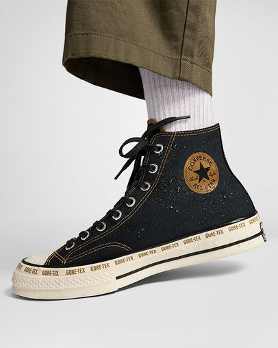 Converse Chuck 70 GORE-TEX Men Boots Black / Brown NZ | C-53890429