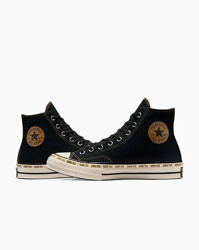 Converse Chuck 70 GORE-TEX Men Boots Black / Brown NZ | C-53890429