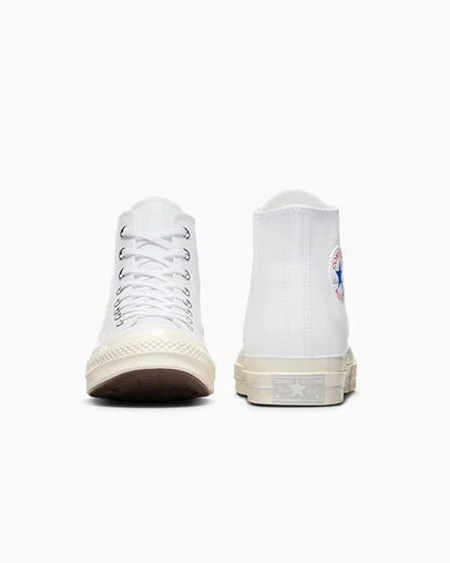 Converse Chuck 70 Leather Men Sneakers White NZ | C-49276819