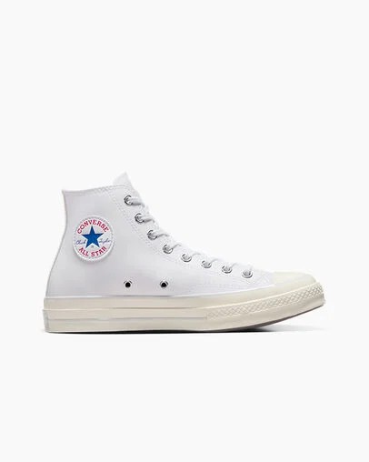 Converse Chuck 70 Leather Men Sneakers White NZ | C-49276819