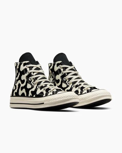 Converse Chuck 70 Leopard Remix Women Sneakers Black NZ | C-75129489