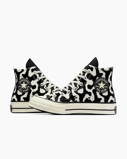 Converse Chuck 70 Leopard Remix Women Sneakers Black NZ | C-75129489