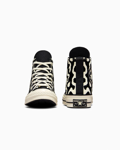 Converse Chuck 70 Leopard Remix Women Sneakers Black NZ | C-75129489