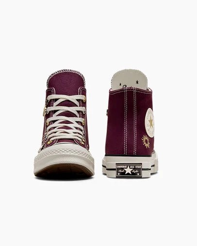 Converse Chuck 70 Luck Charms Women Sneakers Purple / Gold NZ | C-95738609