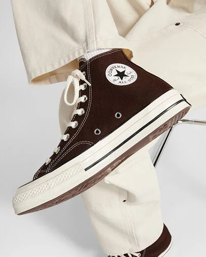 Converse Chuck 70 Men Canvas Shoes Dark Brown / Black NZ | C-93825749