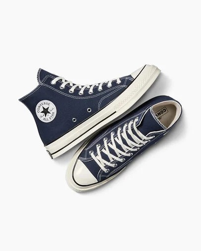 Converse Chuck 70 Men Canvas Shoes Navy / Black NZ | C-54273919