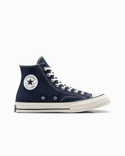 Converse Chuck 70 Men Canvas Shoes Navy / Black NZ | C-54273919