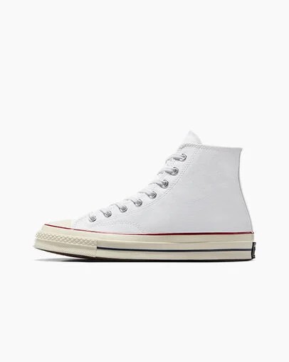 Converse Chuck 70 Men Canvas Shoes White / Dark Red NZ | C-27618509