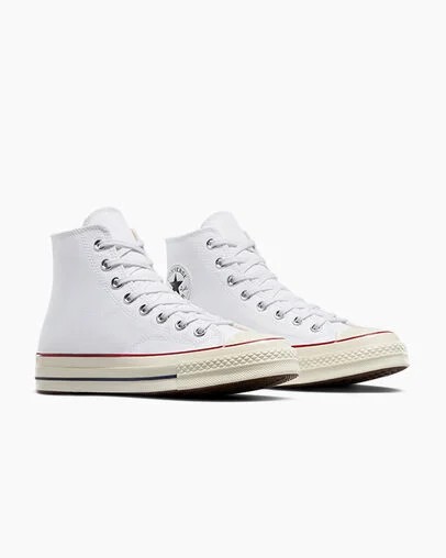 Converse Chuck 70 Men Canvas Shoes White / Dark Red NZ | C-27618509