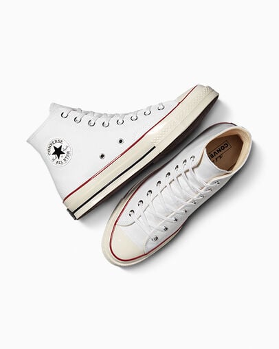 Converse Chuck 70 Men Canvas Shoes White / Dark Red NZ | C-27618509