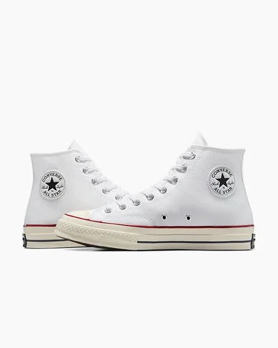 Converse Chuck 70 Men Canvas Shoes White / Dark Red NZ | C-27618509