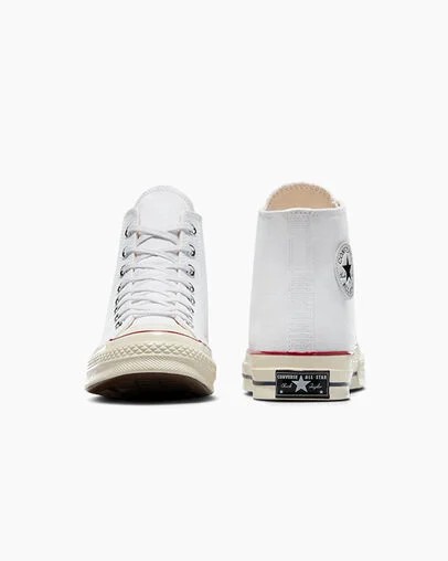 Converse Chuck 70 Men Canvas Shoes White / Dark Red NZ | C-27618509