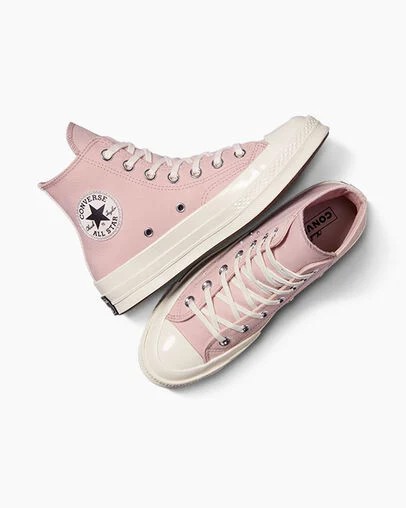 Converse Chuck 70 Pearls & Studs Women Sneakers Grey / Pink NZ | C-89372459