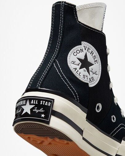 Converse Chuck 70 Plus Women Sneakers Black NZ | C-64209539