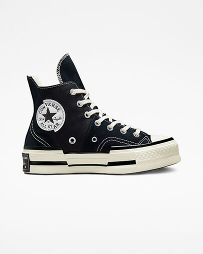 Converse Chuck 70 Plus Women Sneakers Black NZ | C-64209539