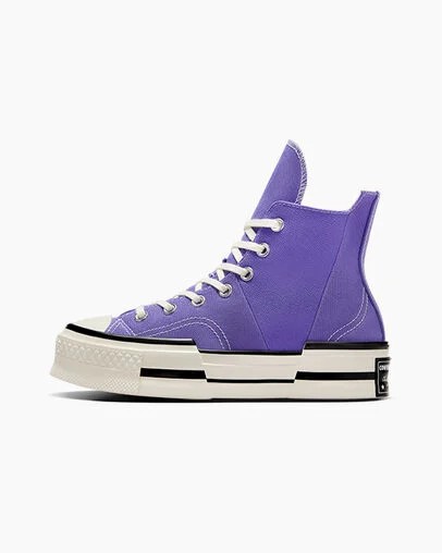 Converse Chuck 70 Plus Women Sneakers Purple / Black NZ | C-06953729